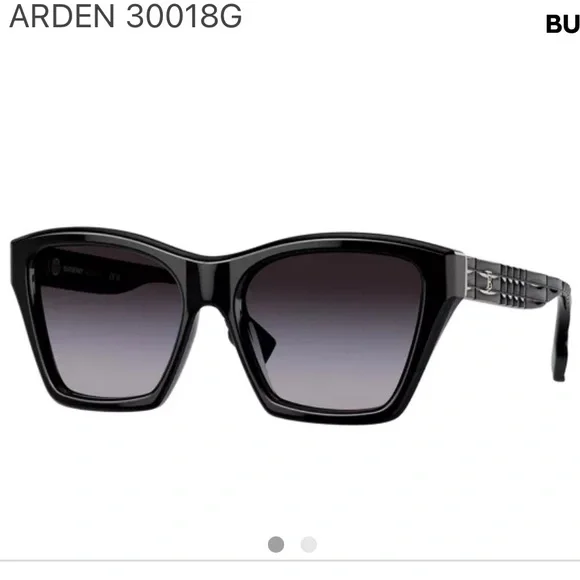 NEW Burberry | Arden BE4391 Black Sunglasses - Picture 4 of 11